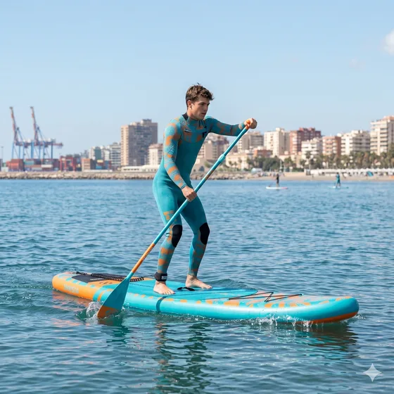 Paddlesurf en aguas tranquilas